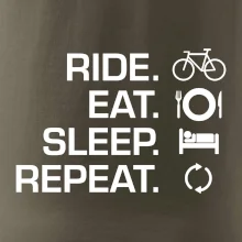 Ride Eat Sleep Repeat kolo