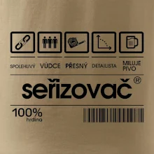 Čárový kód - seřizovač