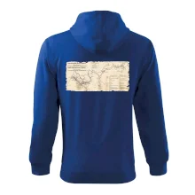 Mapa Báňské dráhy z Moravské Ostravy do Doubravy