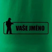 Hasič - jméno v rámečku Hasič - jméno v rámečku