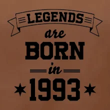 Legends are born in 1993