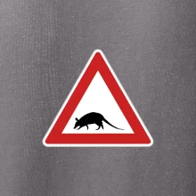 Dopravní značka - krysa