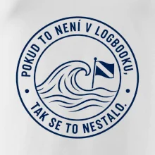 Pokud to není v logbooku kruhové razítko s vlnou a vlajkou