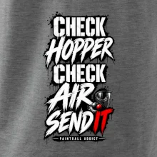 Kontrola zásobníku check hopper air paintball