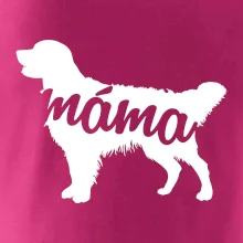 Zlatý retrívr máma obrys