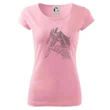 Nákres stožáru vysokého napětí