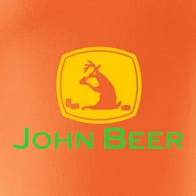 John Beer jelen s pivem
