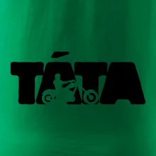 Táta nápis - motorka chopper