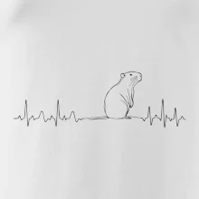 EKG křivka kapybara