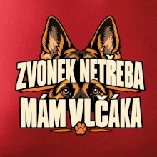 Zvonek netřeba mám vlčáka