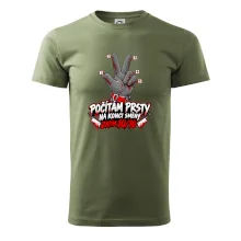 Řezník počítám prsty na konci směny