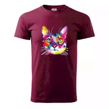 Kočka duhová hlava