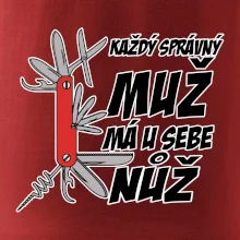 Každý správný muž, má u sebe nůž