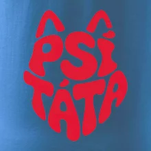 Psí táta nápis v hlavě