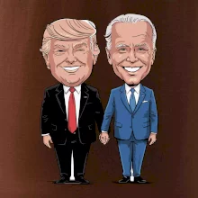 Trump a Biden - velký kamarádi