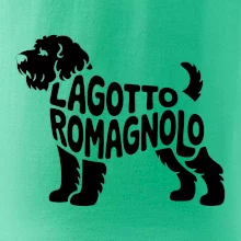 Lagotto romagnolo nápis v těle