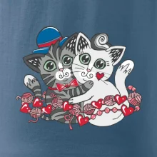 Kočky v objetí (Pecka design)