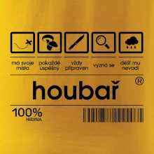 Čárový kód - Houbař