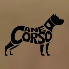 Cane corso nápis v těle