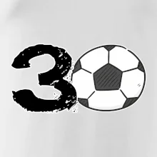 Fotbal kulaté narozeniny 30