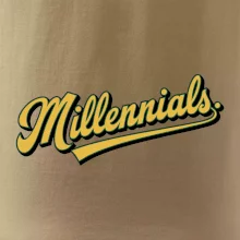 Generace Y - Millennials žlutý nápis