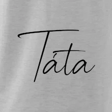 Nápis psací na prsou - táta