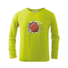 Americký fotbal míč v triku