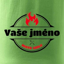 Mistr grilu erb - vlastní jméno