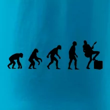 Evoluce kytarista - noha na kombu