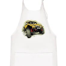 Žlutý offroad s navijákem