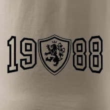 Narozeninový motiv - znak - 1988