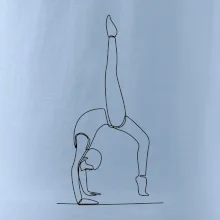 Gymnastika na rukou jedním tahem