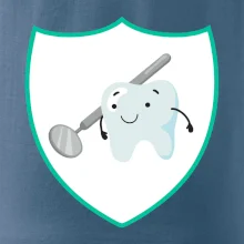 Zoubek na prsu - zrcátko