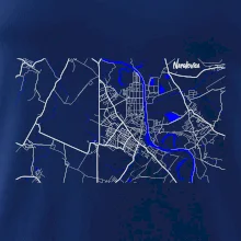 Neratovice - Mapa s vodními toky