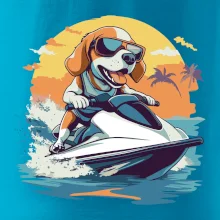 Bígl na vodním skútru