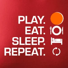 Hokejbal - Play eat sleep repeat