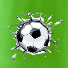 Fotbalový míč v triku Fotbalový míč v triku