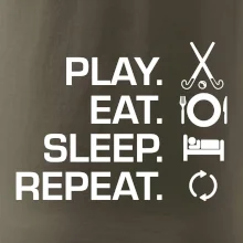 Play eat sleep repeat pozemní hokej
