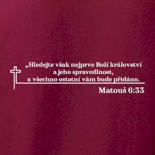 Citáty z bible - Matouš 6:33