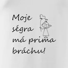 Moje ségra má prima bráchu!