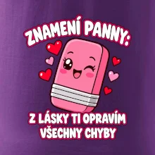 Znamení Panny Z lásky ti opravím všechny chyby