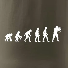 Evoluce vojáka - stojící Evoluce vojáka - stojící