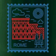 Řím známka jednoduchá