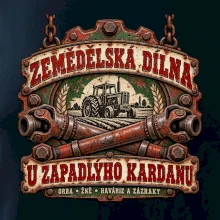 Zemědělská dílna u zapadlého kardanu