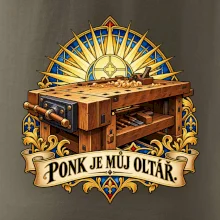 Truhlářský ponk je můj oltář
