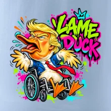 Trump lame duck graffiti