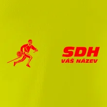 Hasičský sport SDH + váš název ČERVENÁ