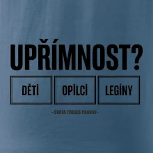 Upřímnost dětí opilci a legíny