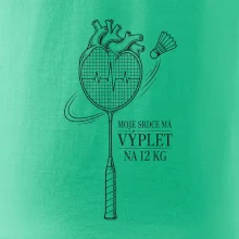 Badminton srdce s výpletem