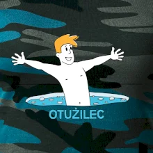 Otužilec - kreslený